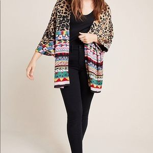 Aldomartins Annistyn Mixed Print Kimono Sz M